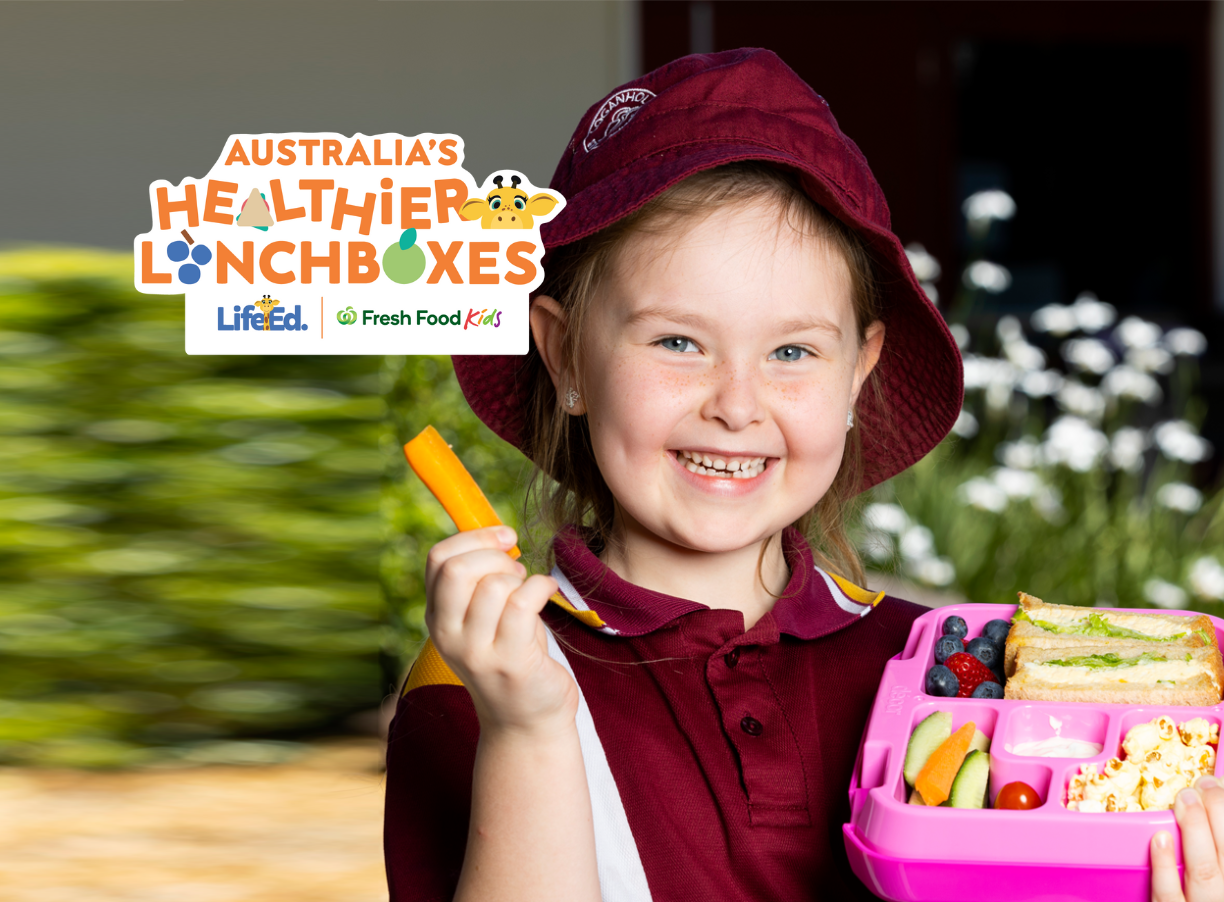 Batch and pack recipes for school lunch boxes Life Ed Australia